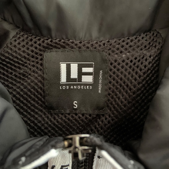 LF THE BRAND WOMENS CROP BLACK JACKET S - Picture 3 of 3